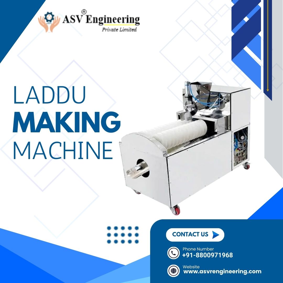 Laddu Making Machine Manufacturer in India | Automatic & Commercial Models